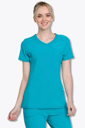 2625A Cherokee Infinity Women's Mock Wrap Scrub Top