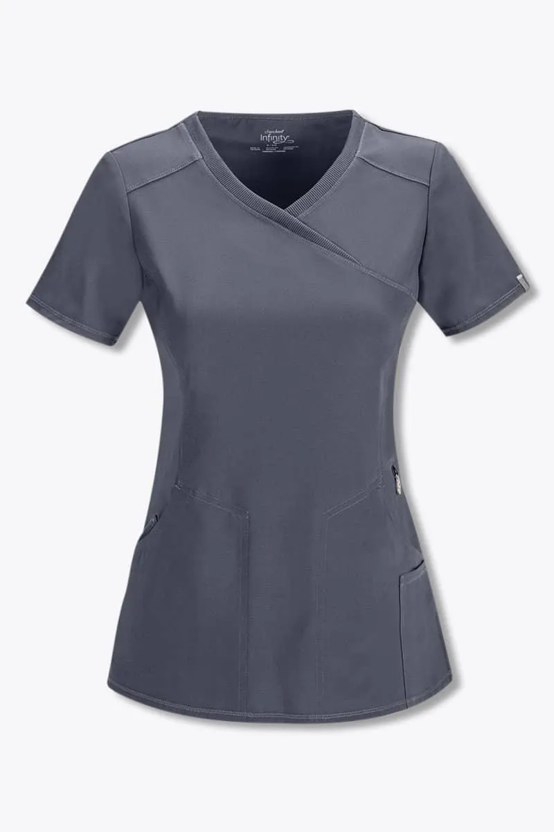 2625A Cherokee Infinity Women's Mock Wrap Scrub Top