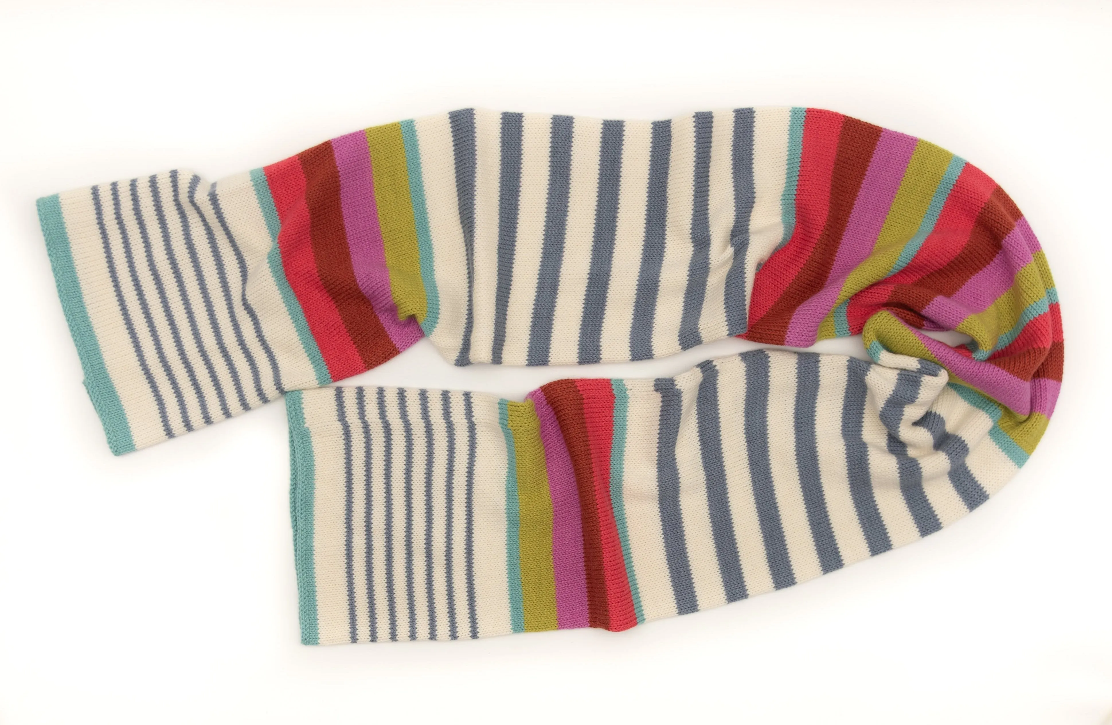 A. Opie Designs - Striped Elements Scarf and Hat