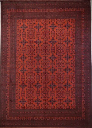 Afghanistan Kahlmohammadi Hand Knotted Wool 10x13