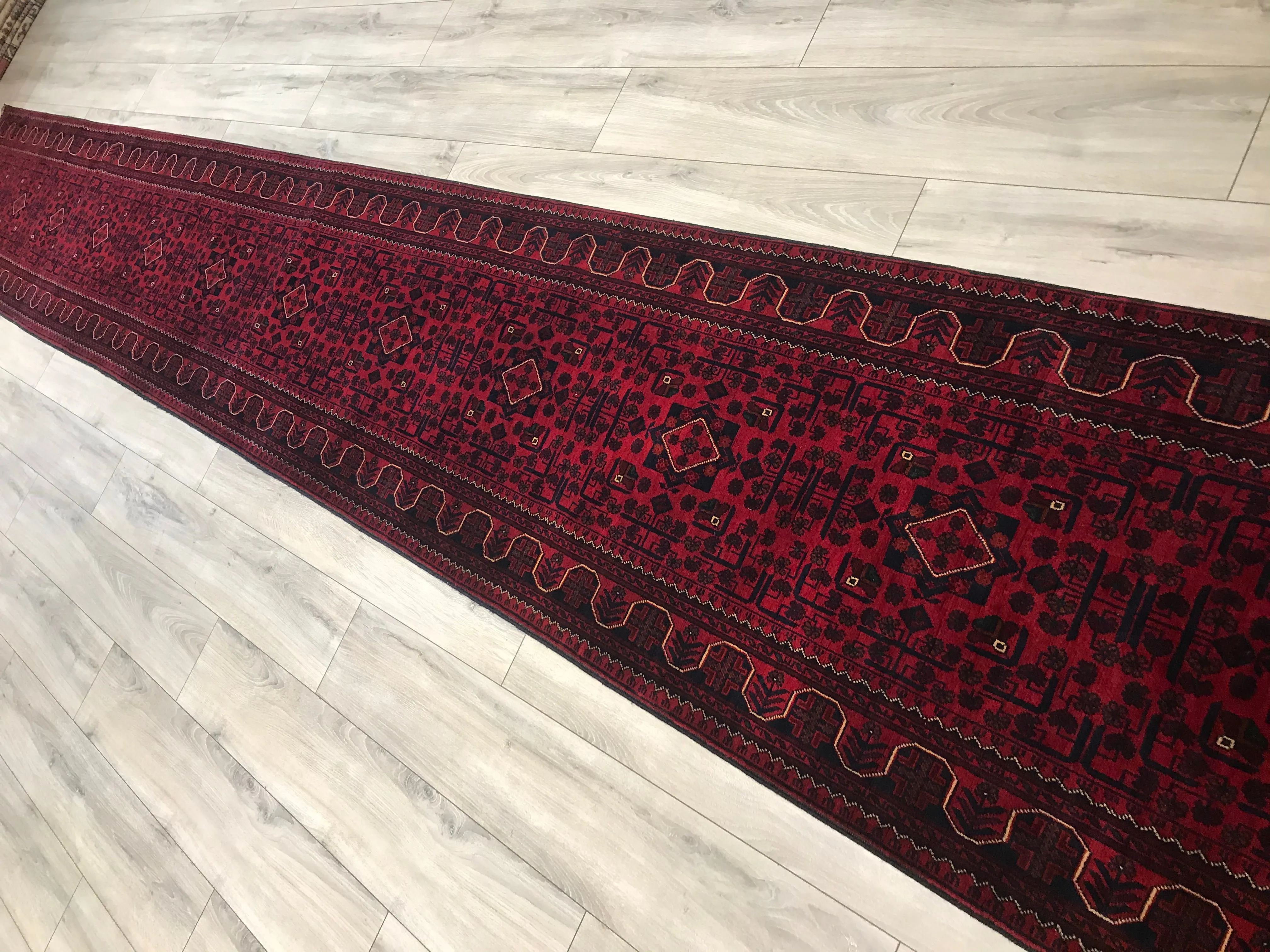 Afghanistan KALMOHAMMADI Hand Knotted Wool  3x20