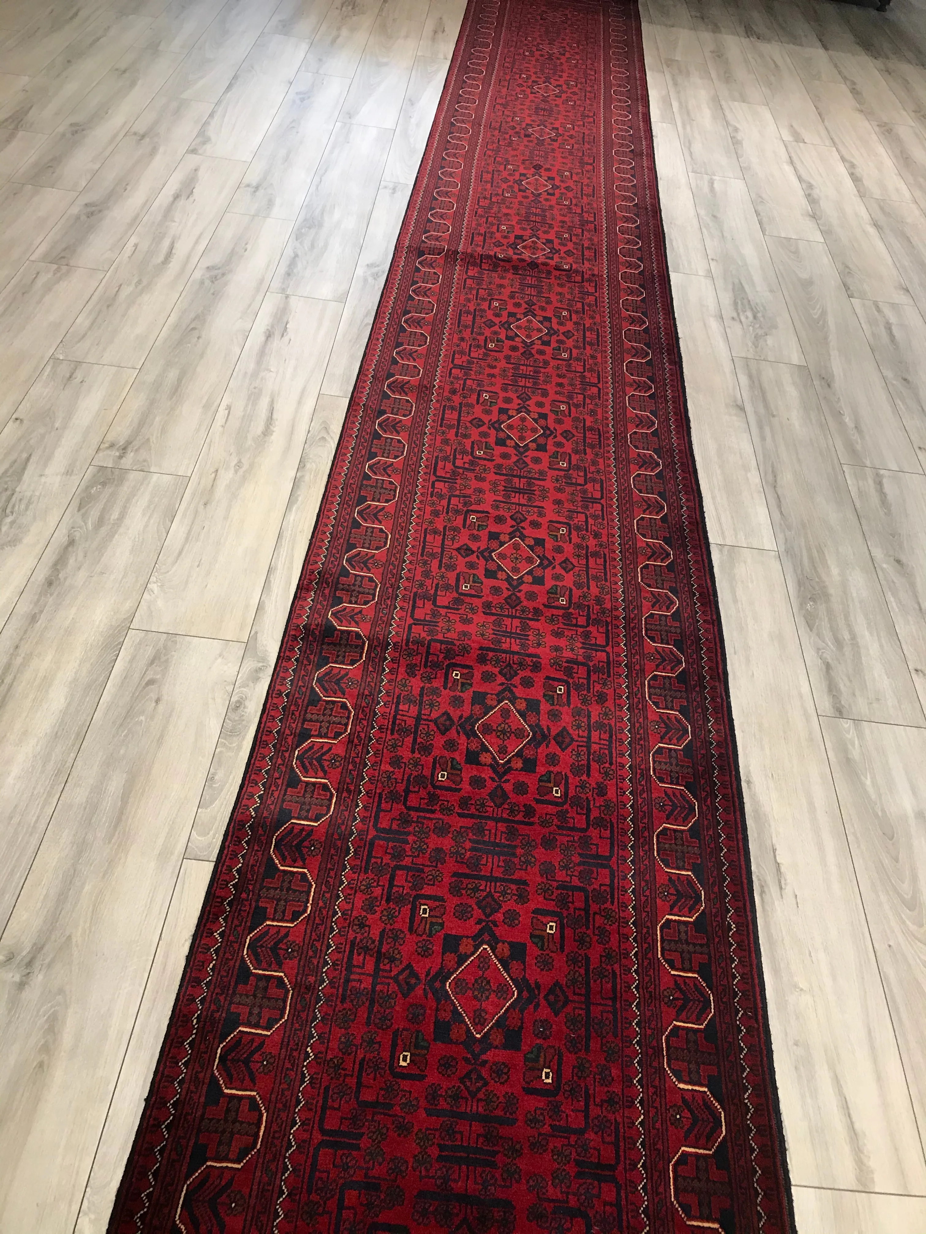 Afghanistan KALMOHAMMADI Hand Knotted Wool  3x20