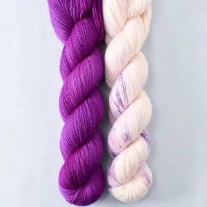 Amethyst Crystal, Violaceous - 2-Ply Duo - Babette