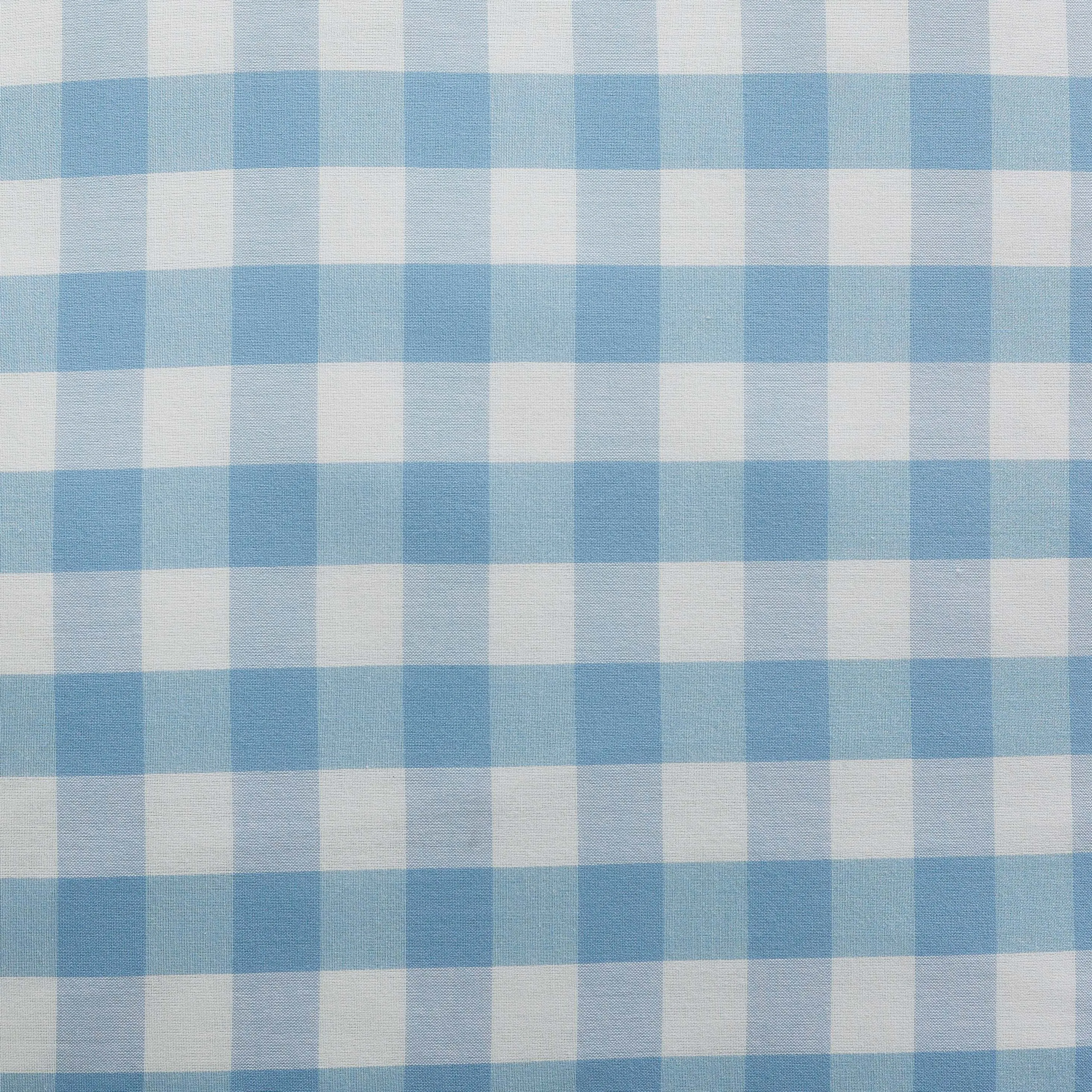 Annie Buffalo Blue Check Prairie Long Panel Set of 2 84x36x18