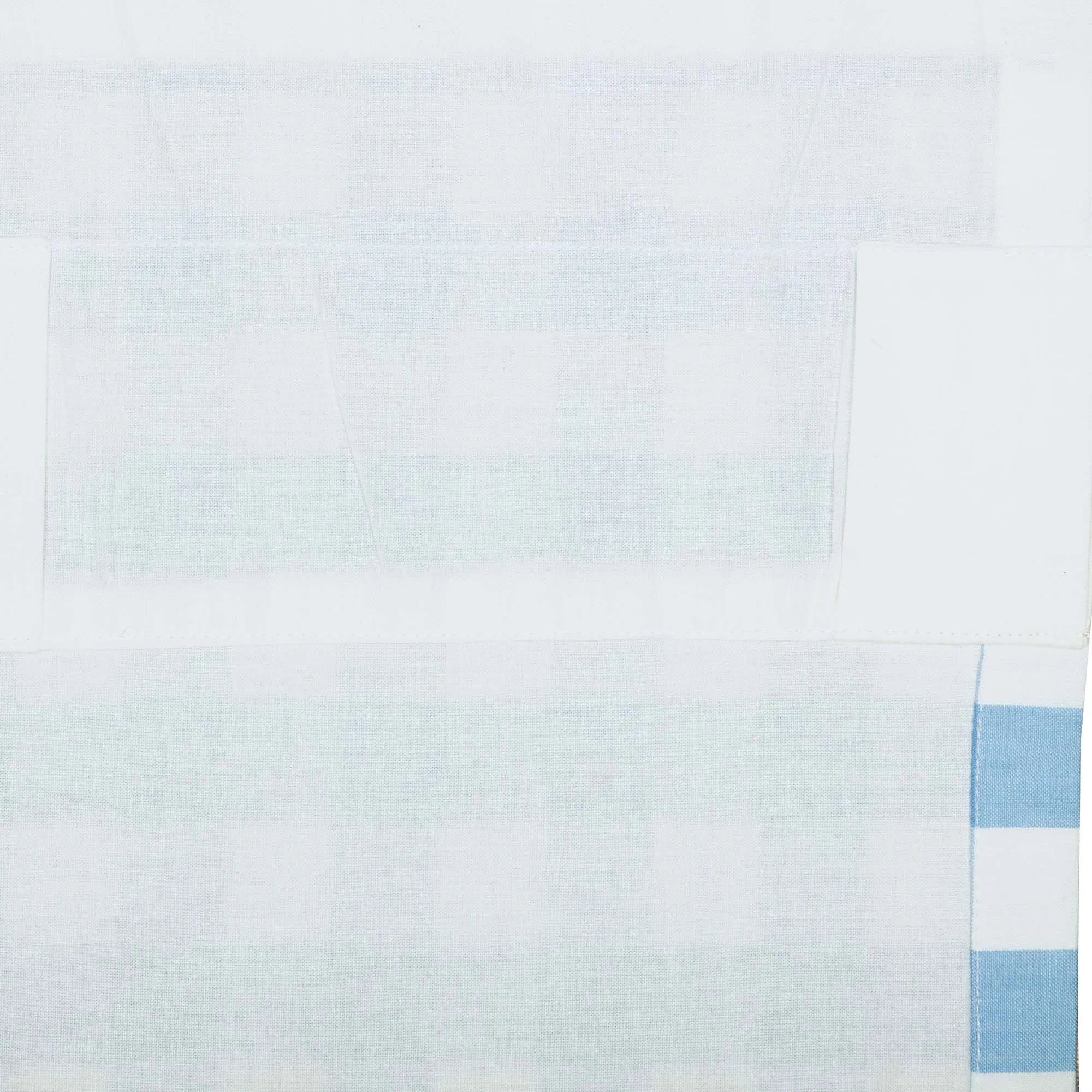 Annie Buffalo Blue Check Ruffled Panel Set of 2 84x40