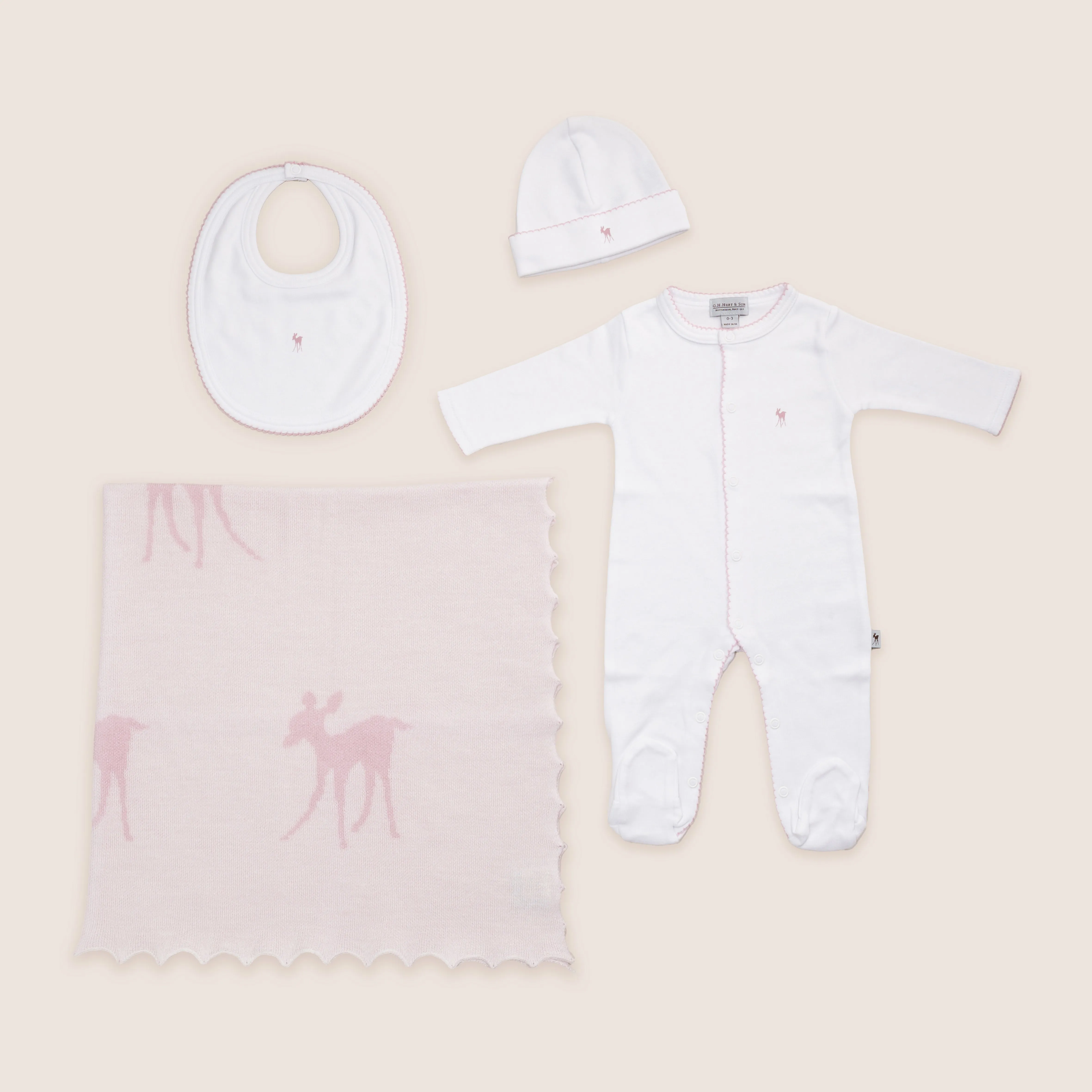 Baby Fawn Gift Set - Pink