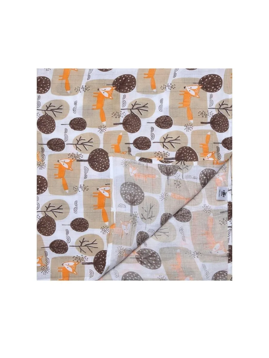 Baby Swaddle Wrap- Little Fox