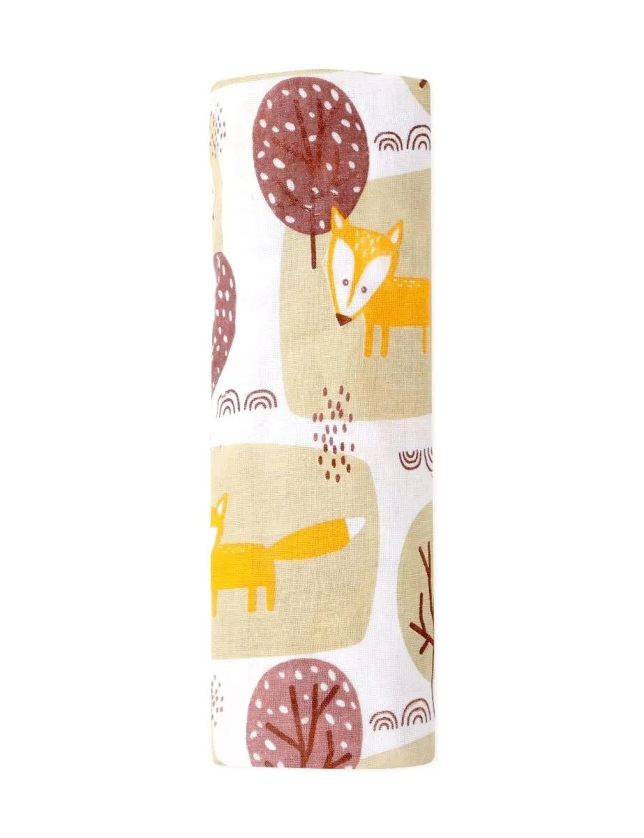 Baby Swaddle Wrap- Little Fox