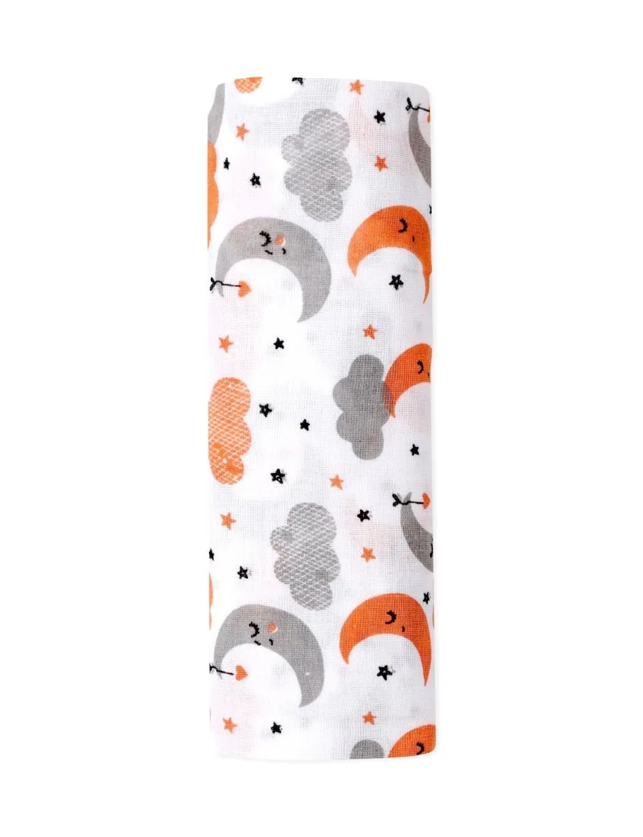 Baby Swaddle Wrap- Moon Kid