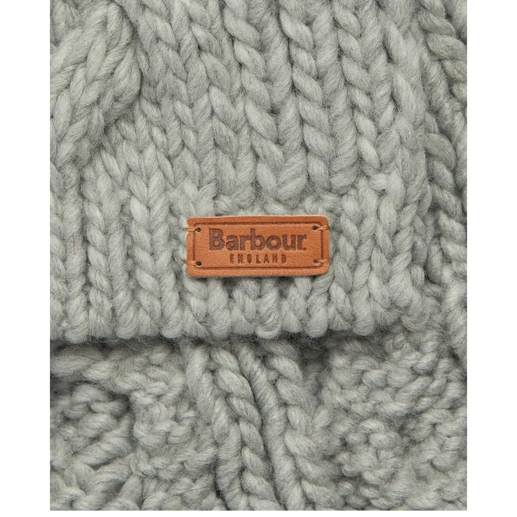 Barbour Penshaw Beanie & Scarf Set Grey LGS0025GY11