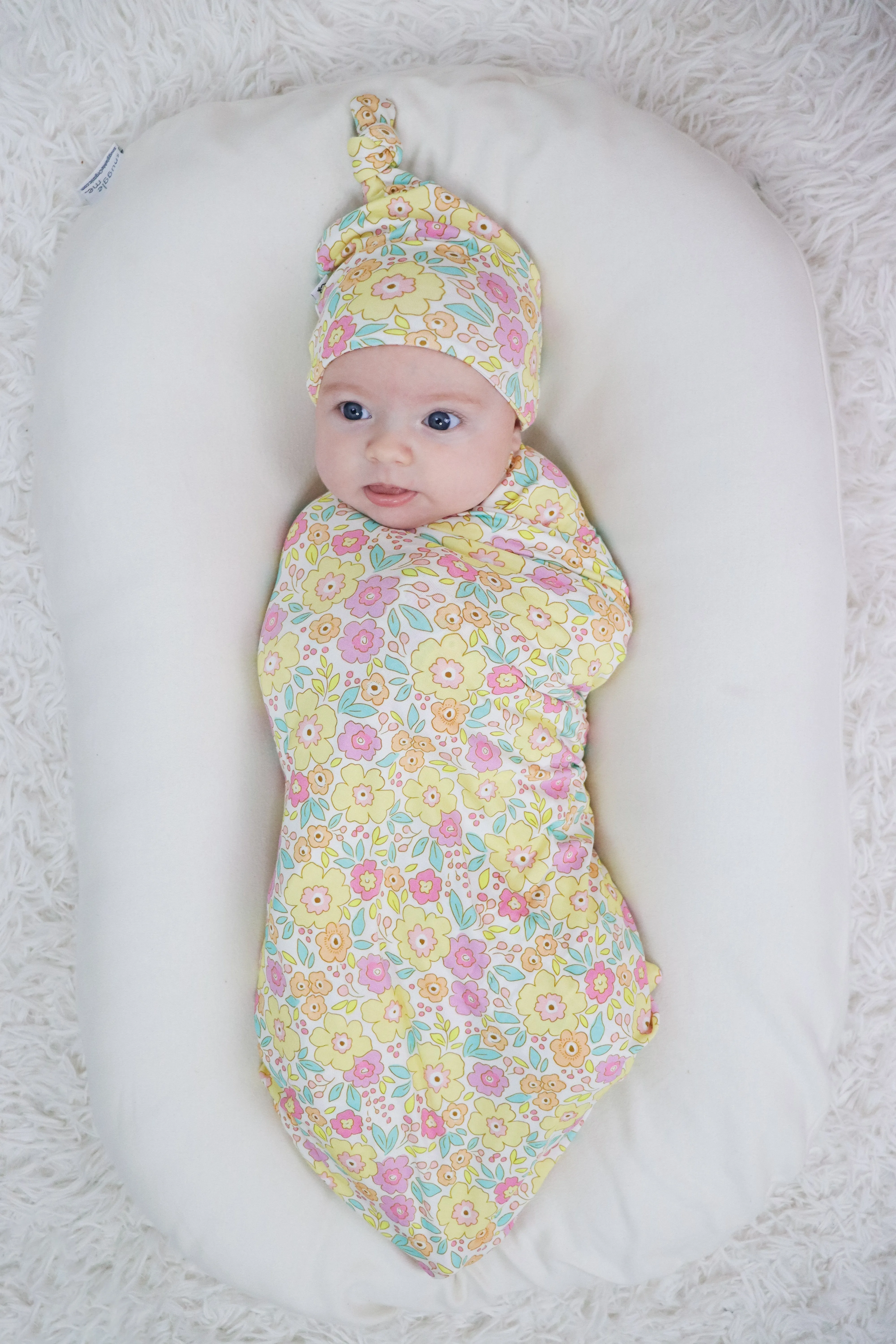 Bloomin' Wildflowers Dream Swaddle & Beanie