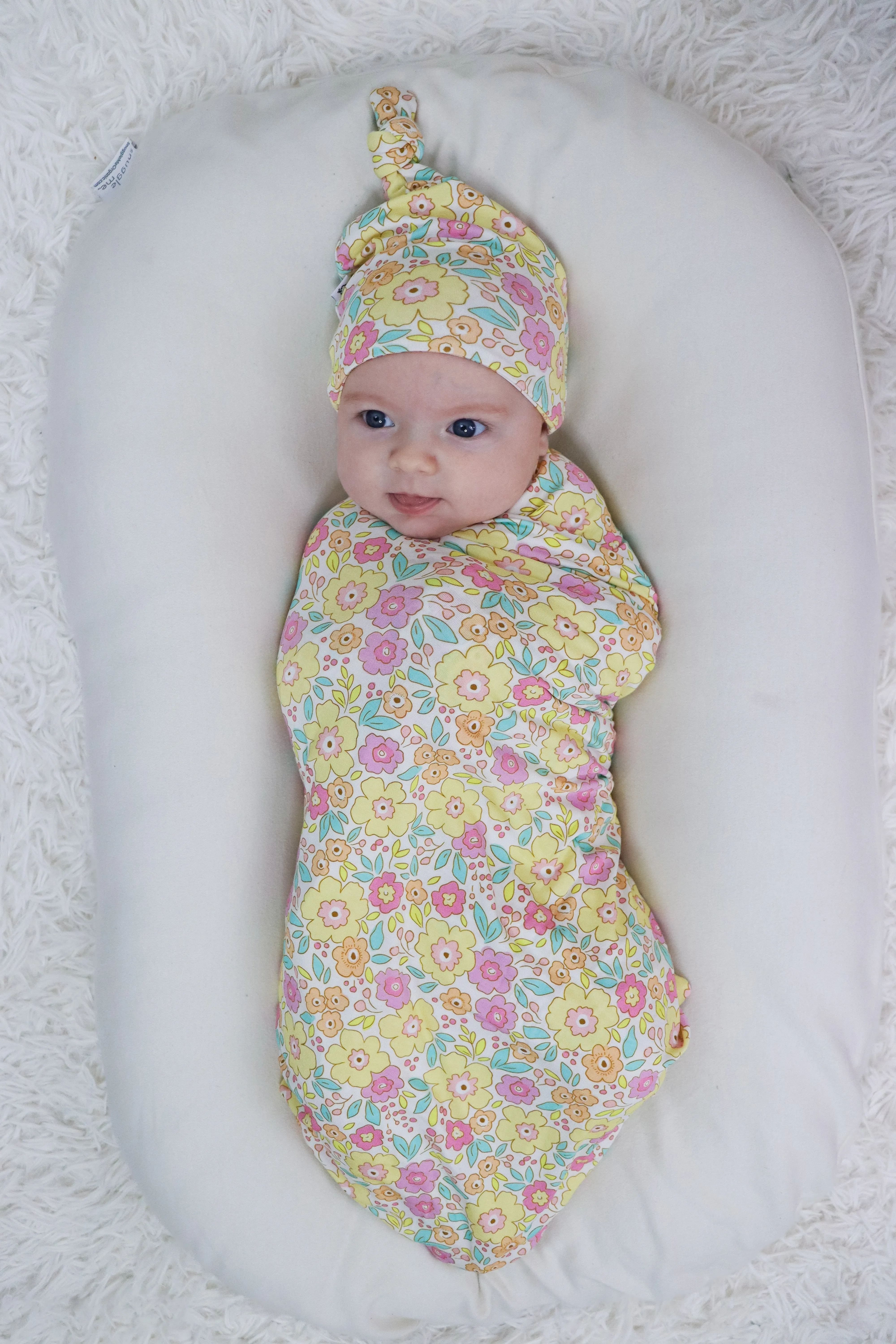 Bloomin' Wildflowers Dream Swaddle & Beanie