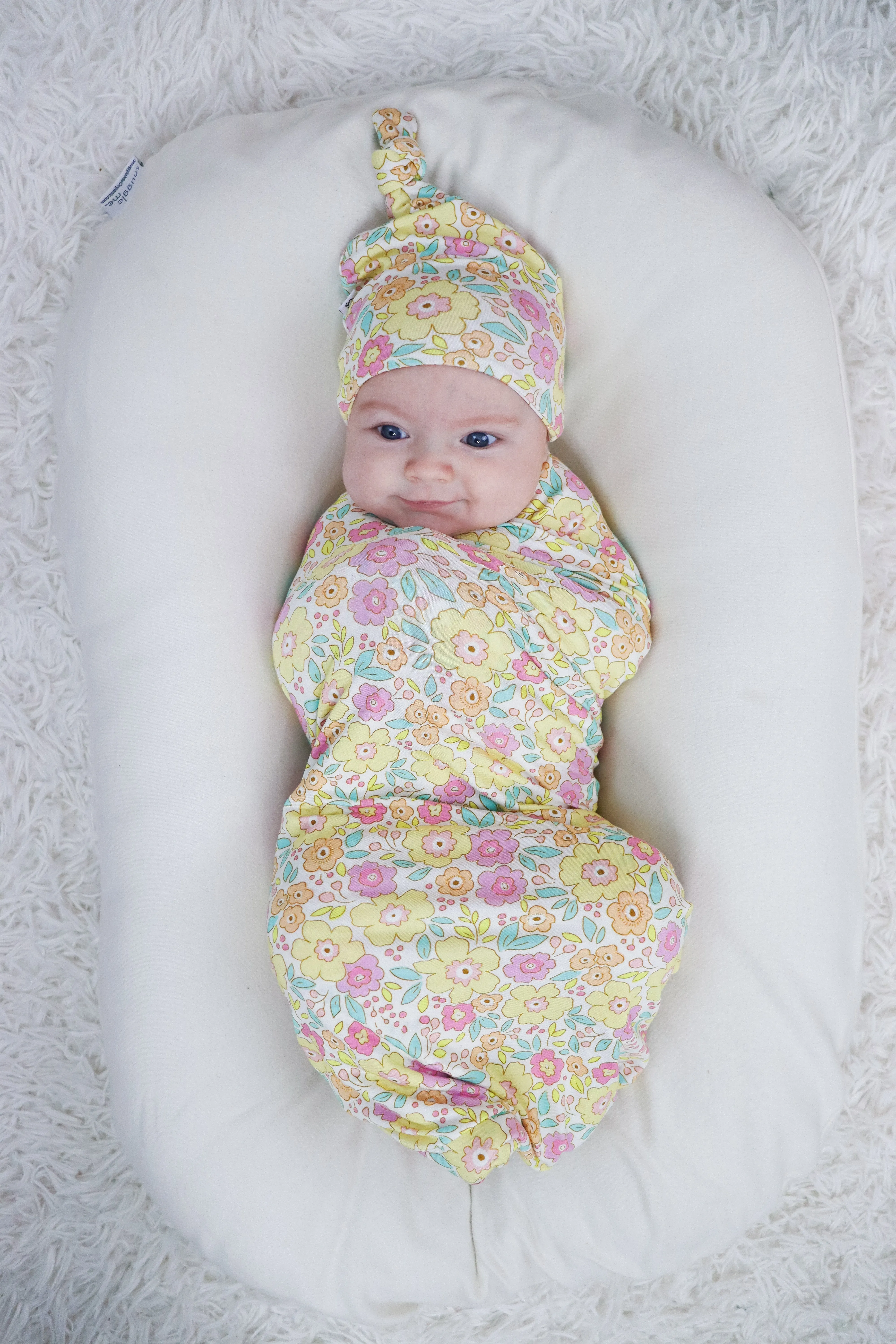 Bloomin' Wildflowers Dream Swaddle & Beanie