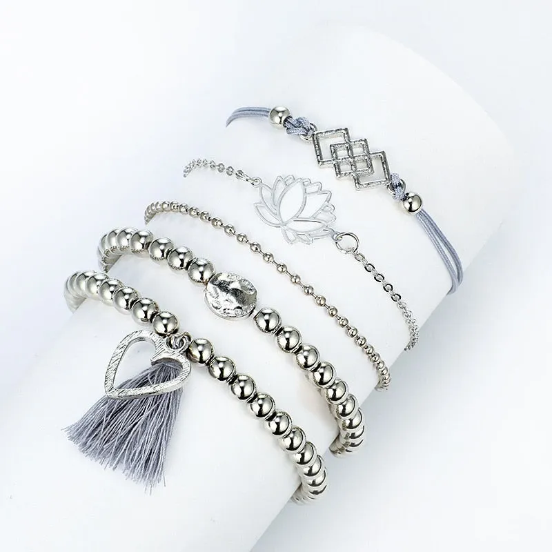 Bohemian Bracelets & Bangles Set