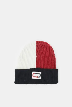 Boys Multicolour Knitted Cap