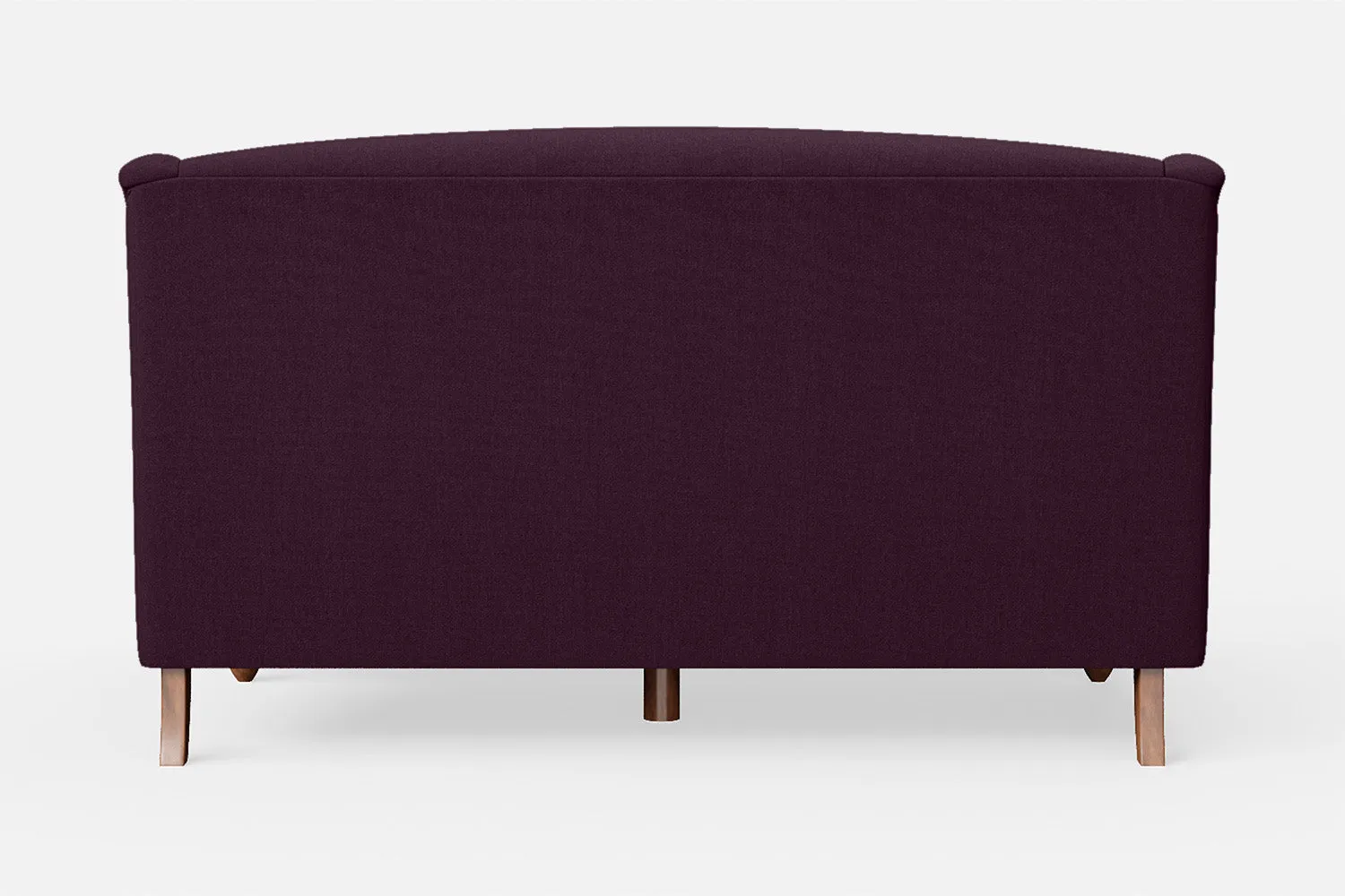 Burlington 2 Seater Sofa Purple Linen Fabric