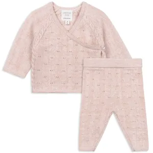 Carrement Beau Pale Pink Top and Trouser Set