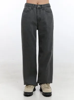 Chloe Wide-Leg Comfy Jeans ON418