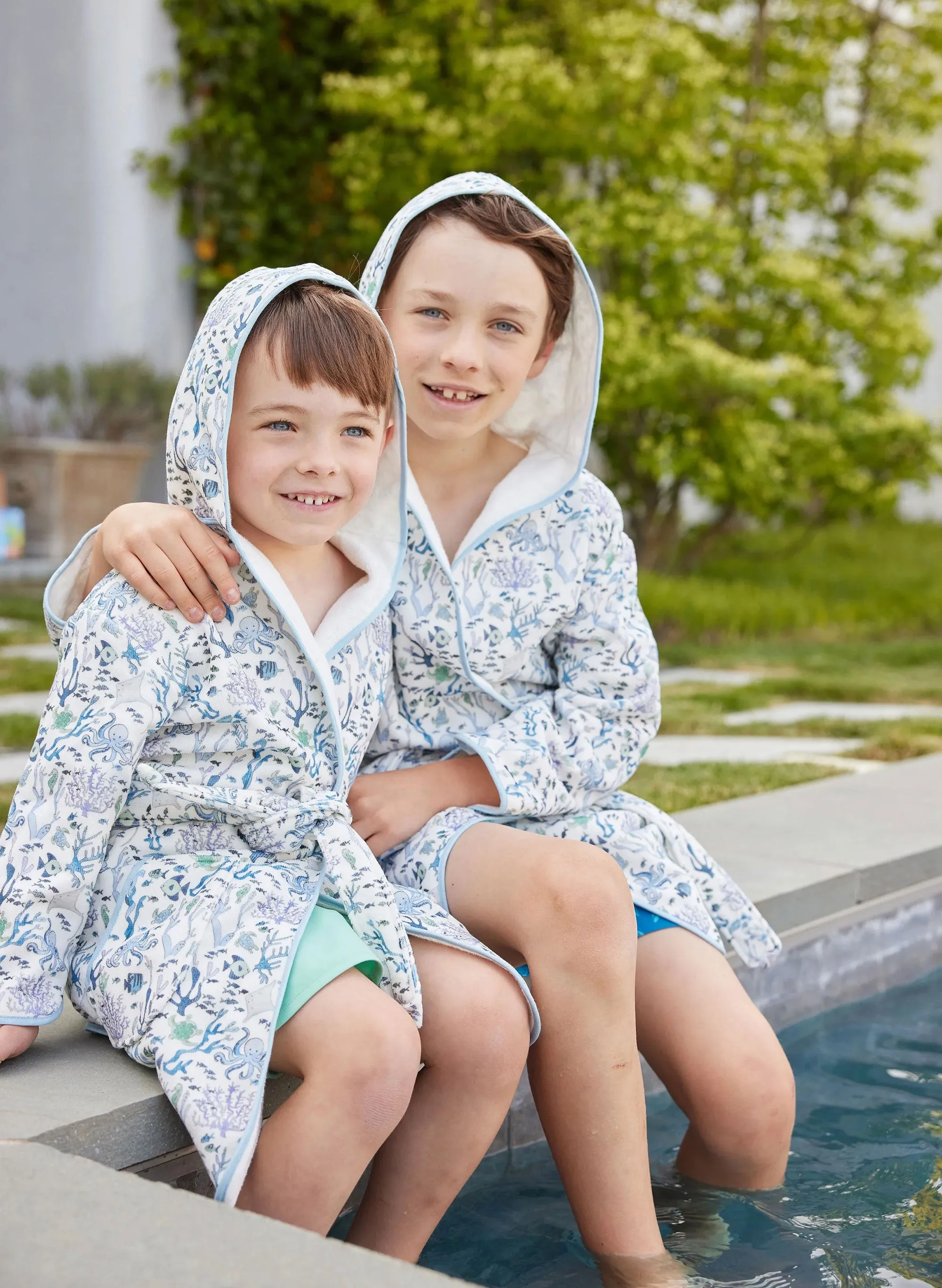 Coral Reef Bathrobe