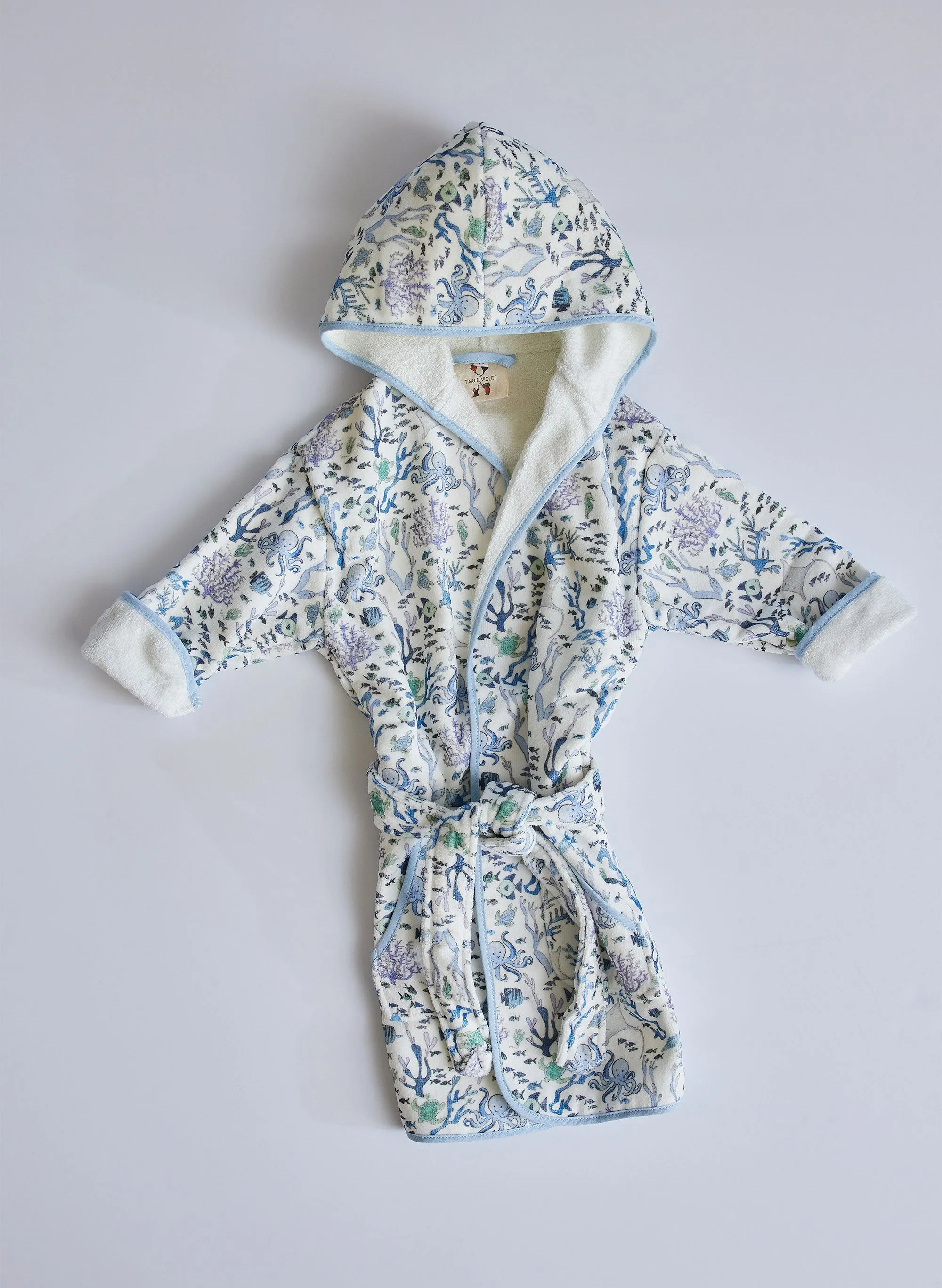 Coral Reef Bathrobe