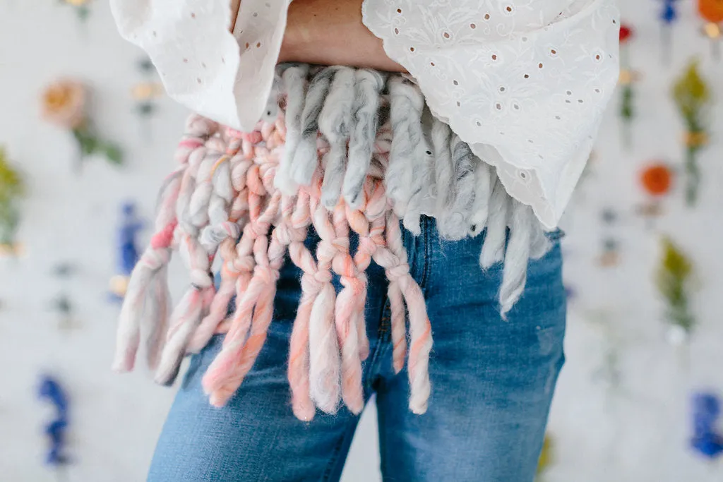 Counting Sheep Scarf Pattern