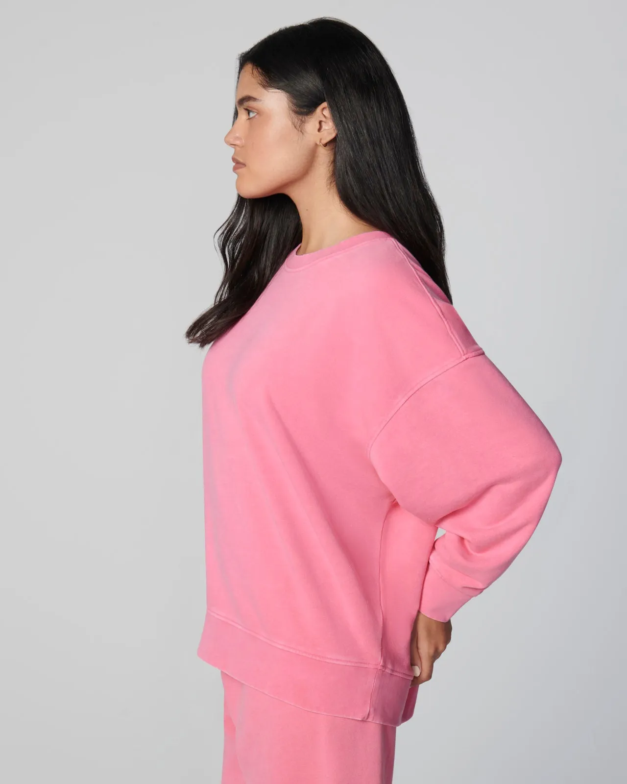 Cozy Crush Mineral Wash Oversized Sweatshirt