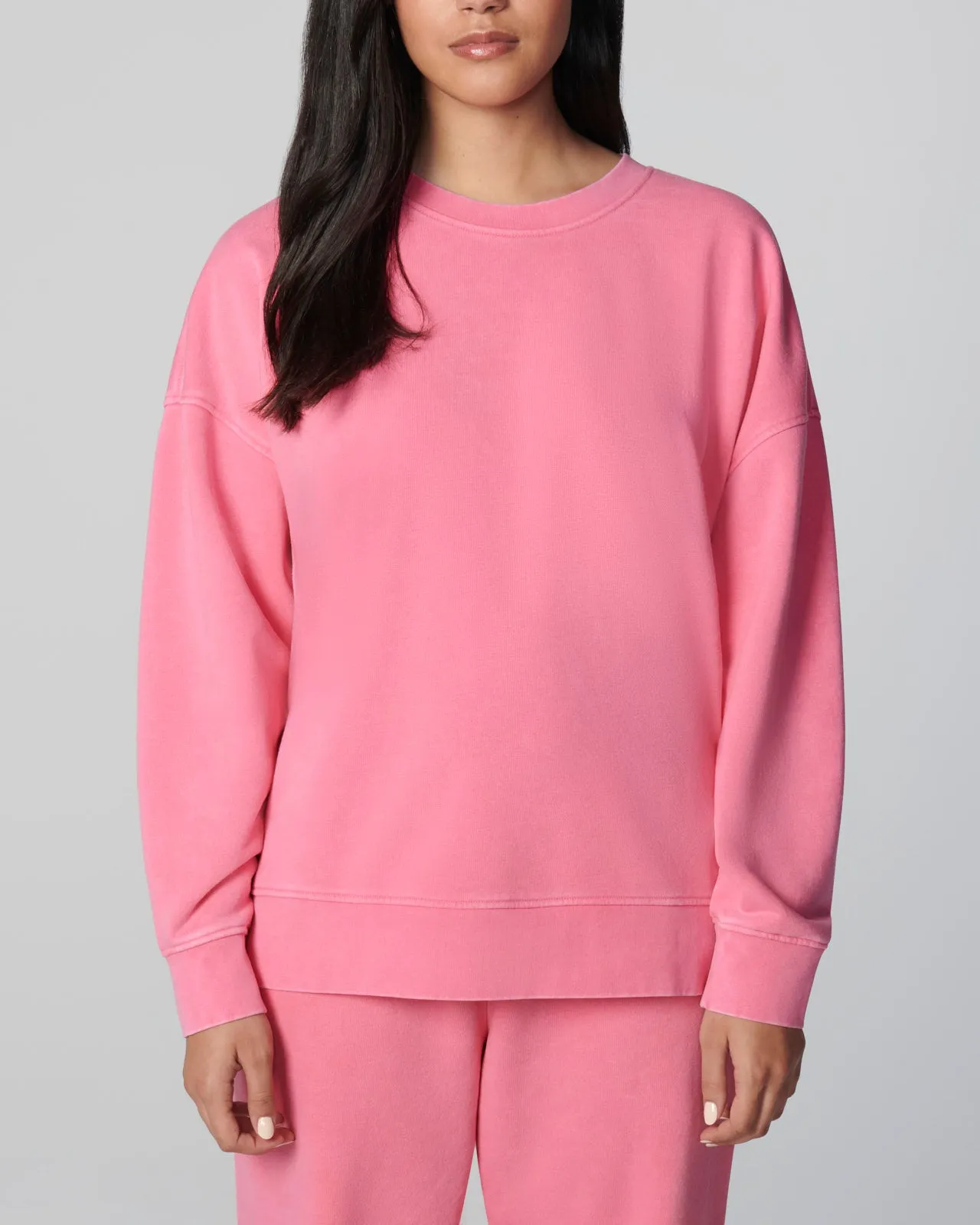 Cozy Crush Mineral Wash Oversized Sweatshirt