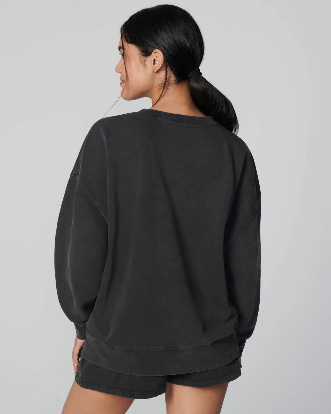 Cozy Crush Mineral Wash Oversized Sweatshirt