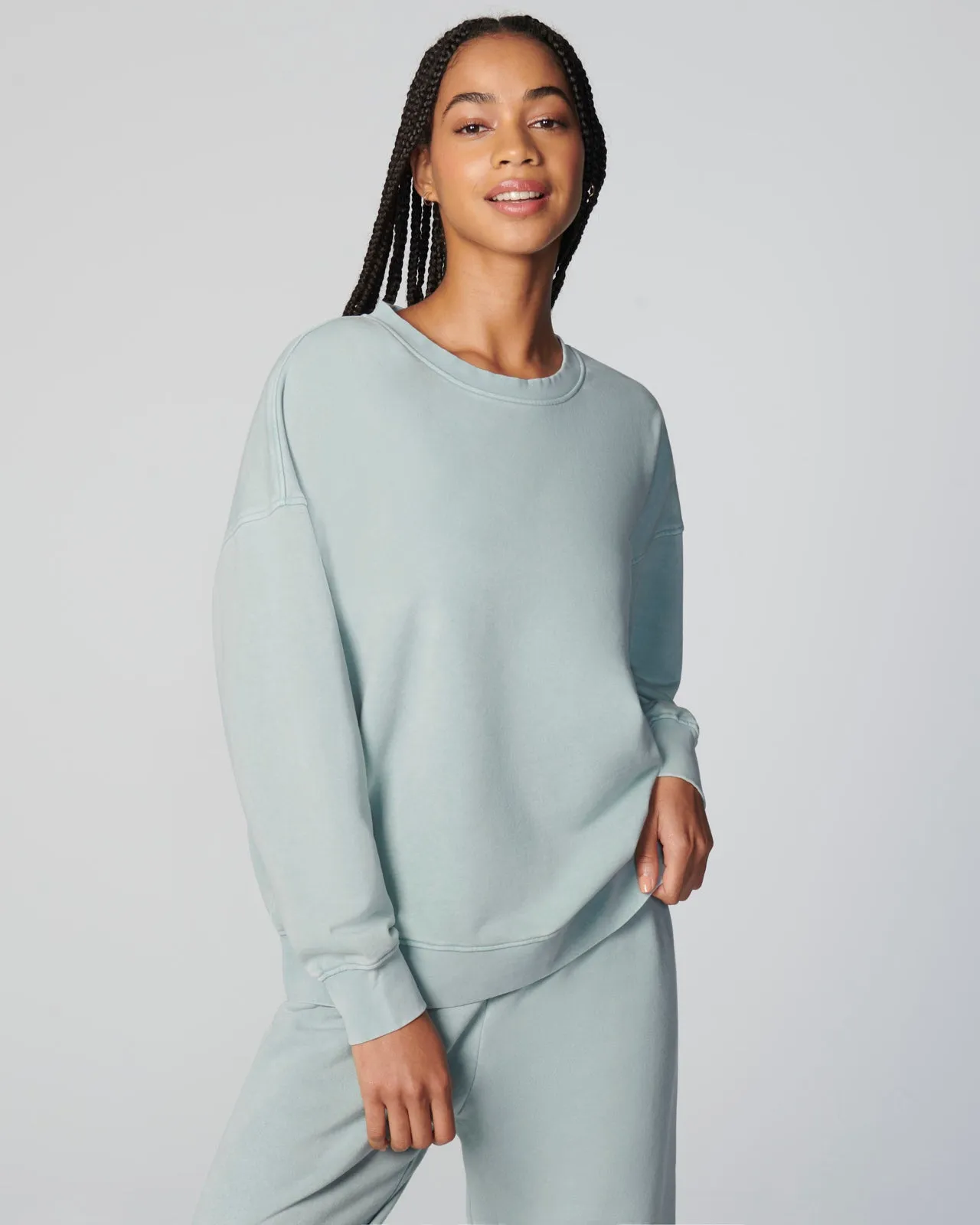 Cozy Crush Mineral Wash Oversized Sweatshirt