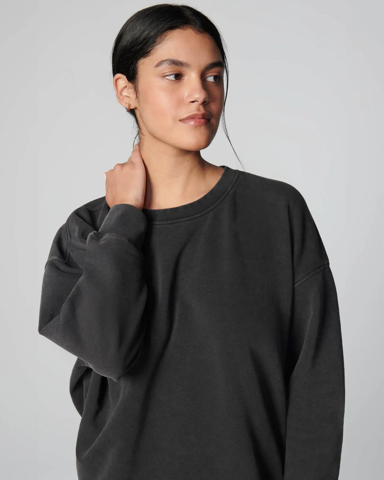 Cozy Crush Mineral Wash Oversized Sweatshirt