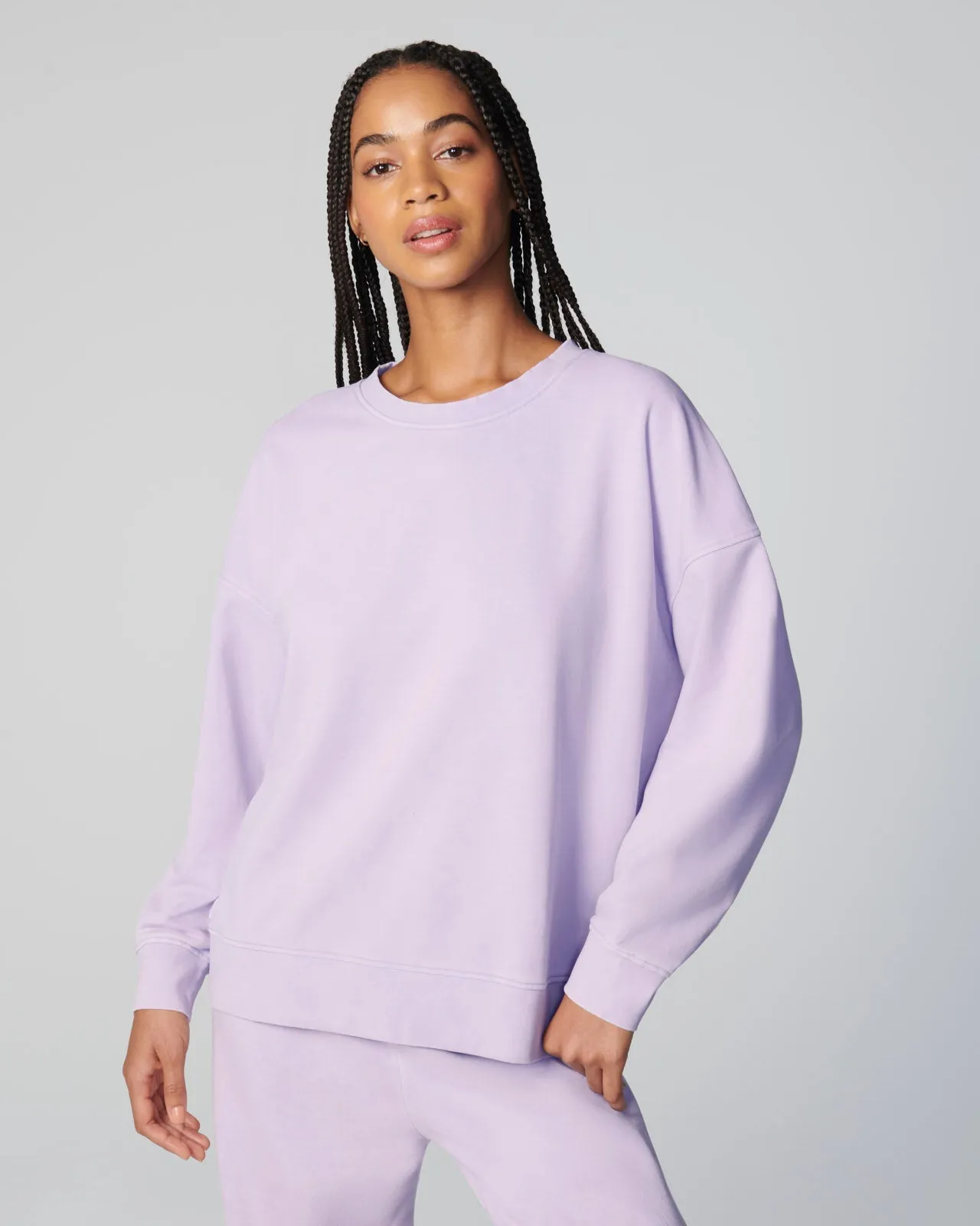 Cozy Crush Mineral Wash Oversized Sweatshirt