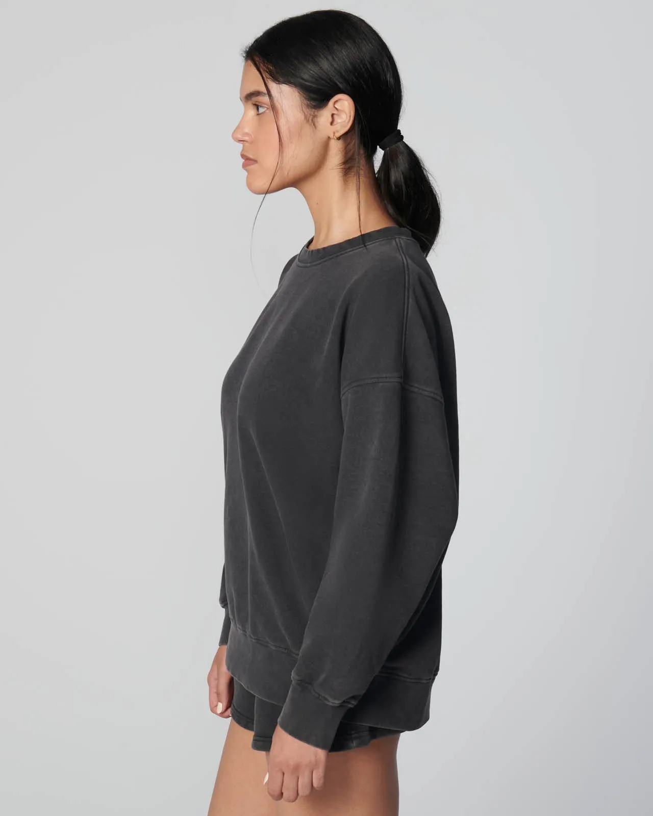 Cozy Crush Mineral Wash Oversized Sweatshirt