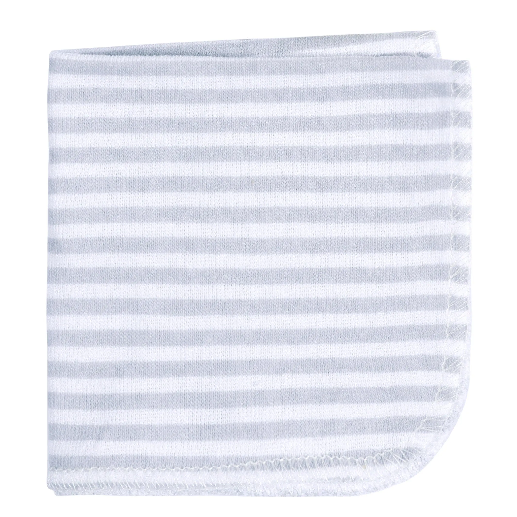 Embroidered 4-Piece Baby Neutral Zebra Towel & Washcloths