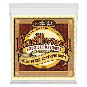 Ernie Ball Earthwood  2051 Silk & Steel 12 String Soft Set