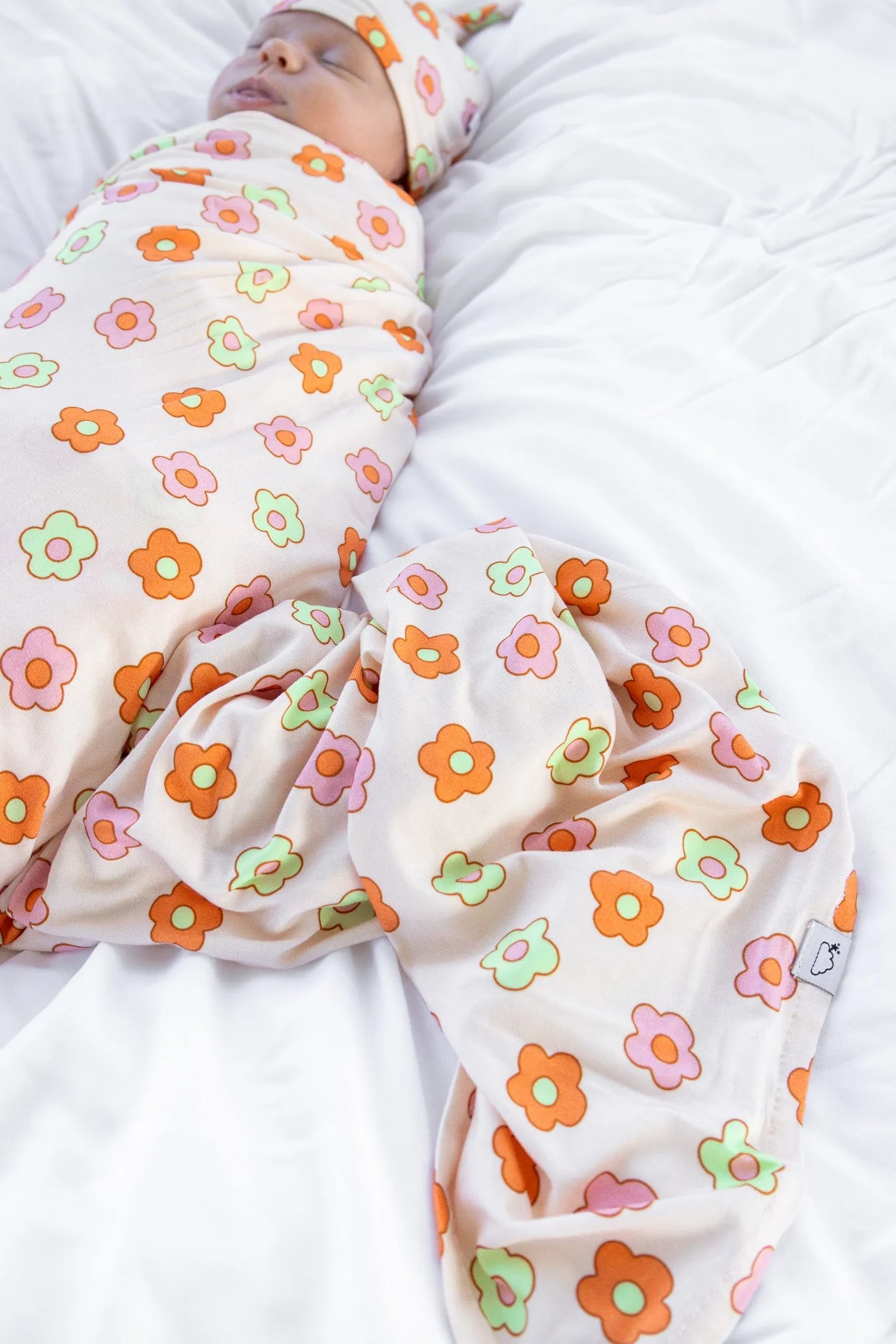 Feelin' Flowerful Dream Swaddle & Beanie