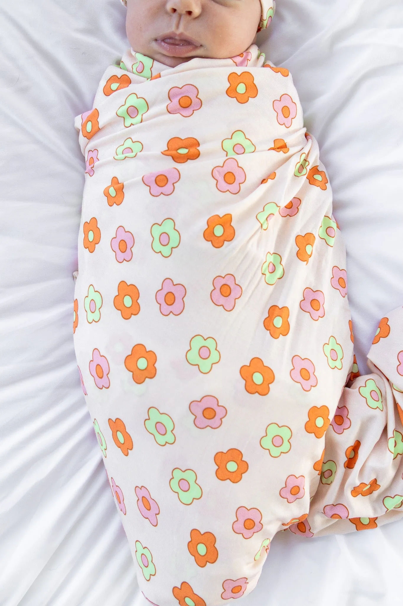 Feelin' Flowerful Dream Swaddle & Beanie