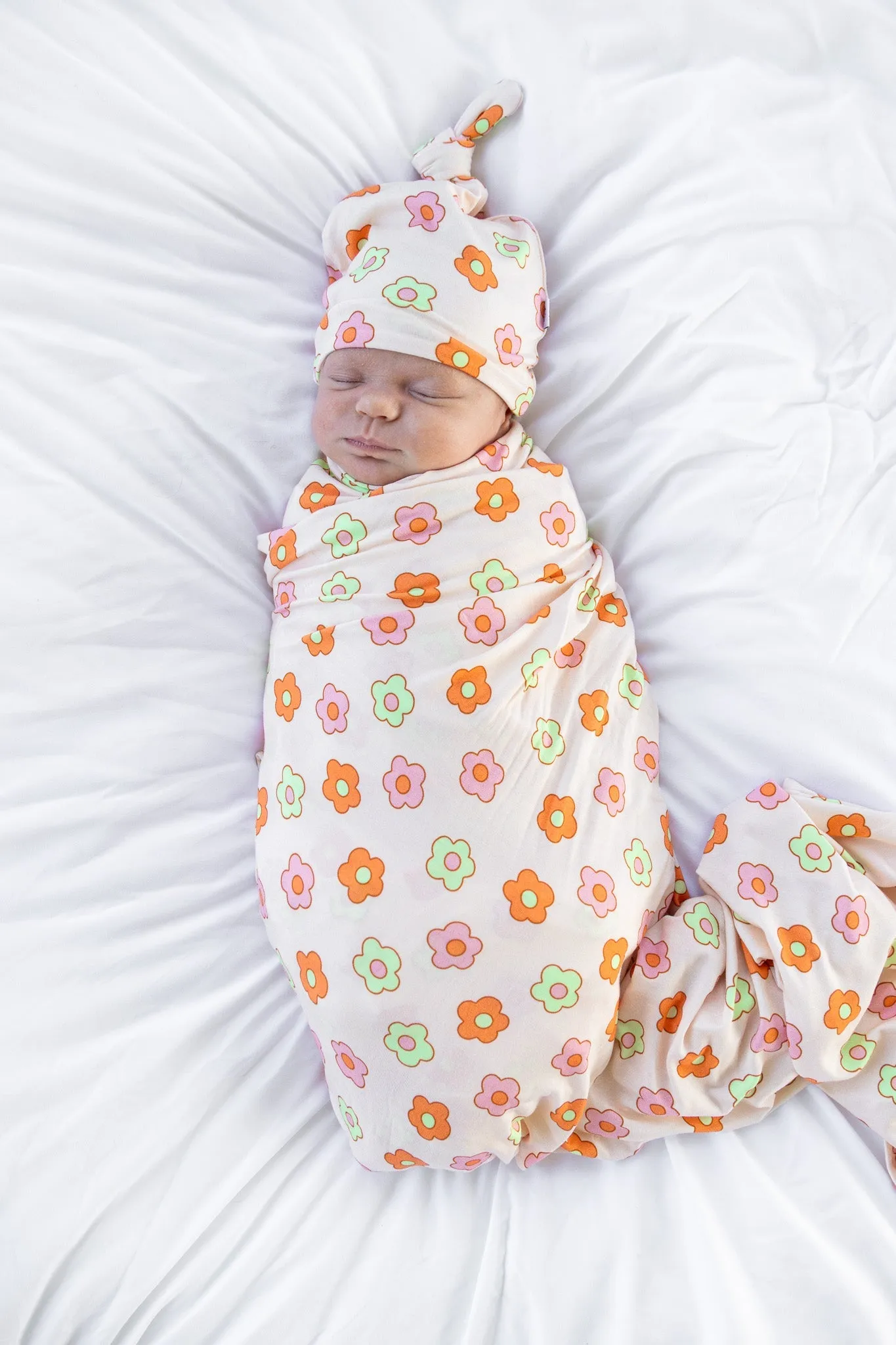 Feelin' Flowerful Dream Swaddle & Beanie