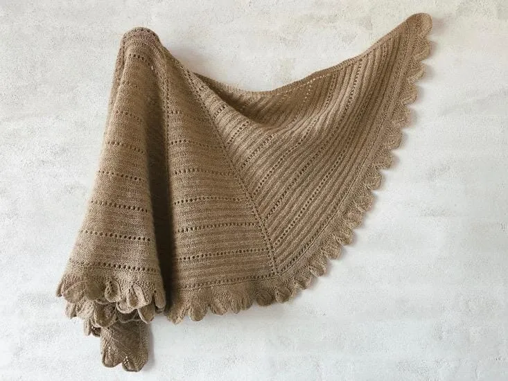 Fenja shawl by Önling, knitting pattern