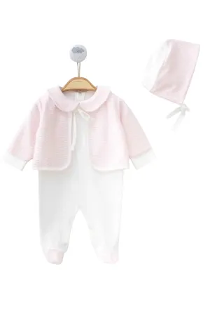 Frankie Pink Baby Set