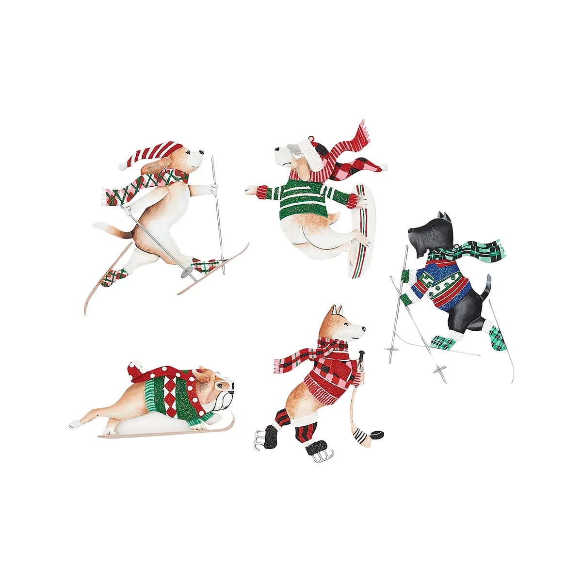 Go Dogs Go Ornaments, Asst. of 5