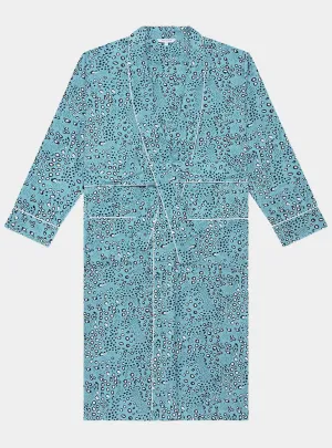 Green Dots Organic Cotton Robe