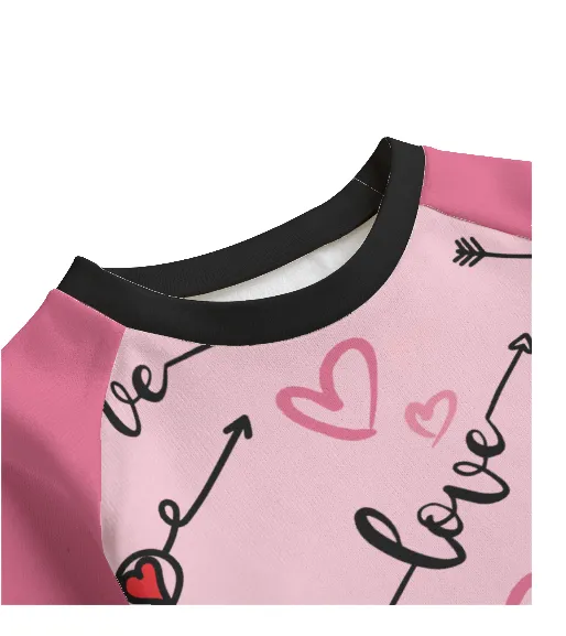 Love in Motion Kid's Knitted Fleece Set