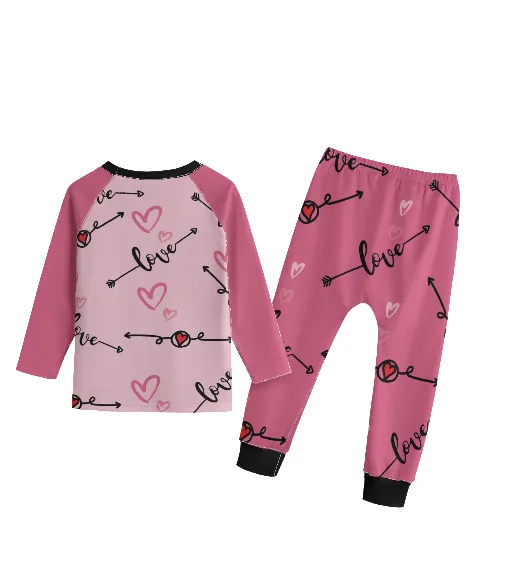 Love in Motion Kid's Knitted Fleece Set