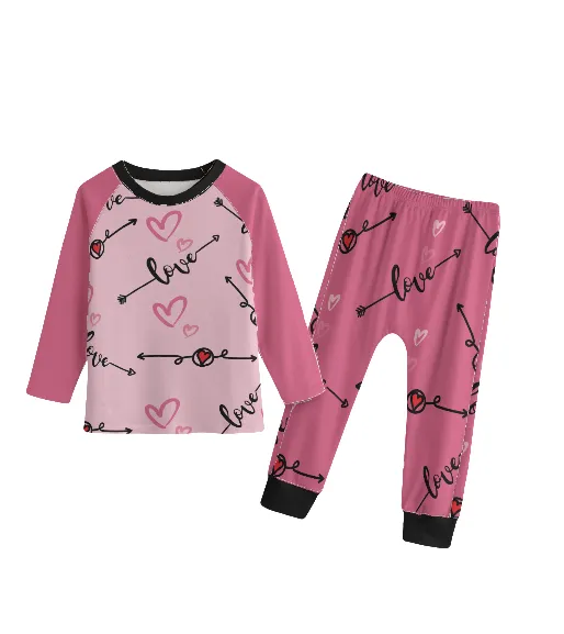 Love in Motion Kid's Knitted Fleece Set