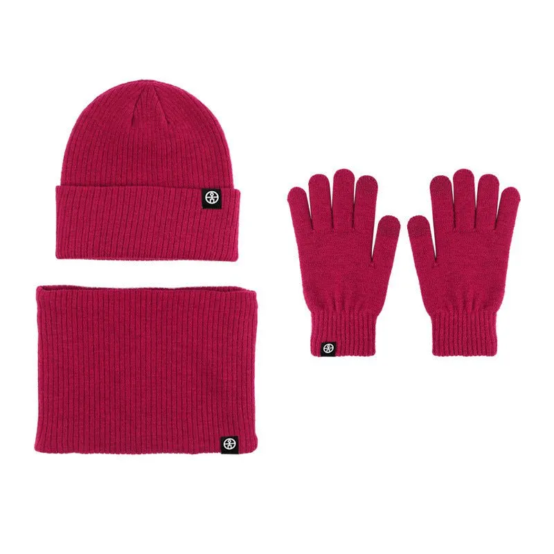 LovelyRLovely Three-piece Warm Hat Set