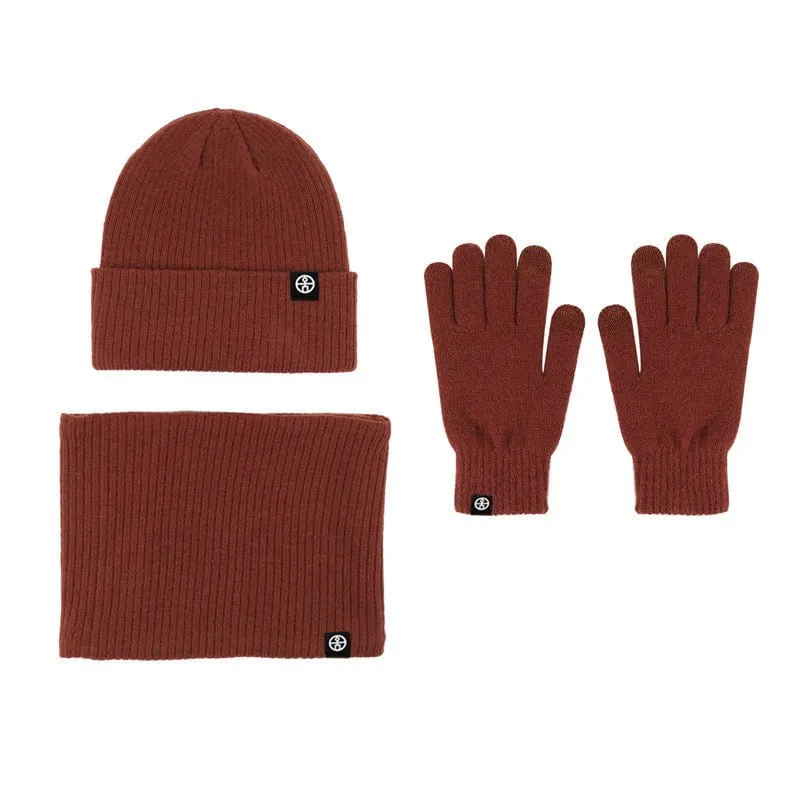 LovelyRLovely Three-piece Warm Hat Set