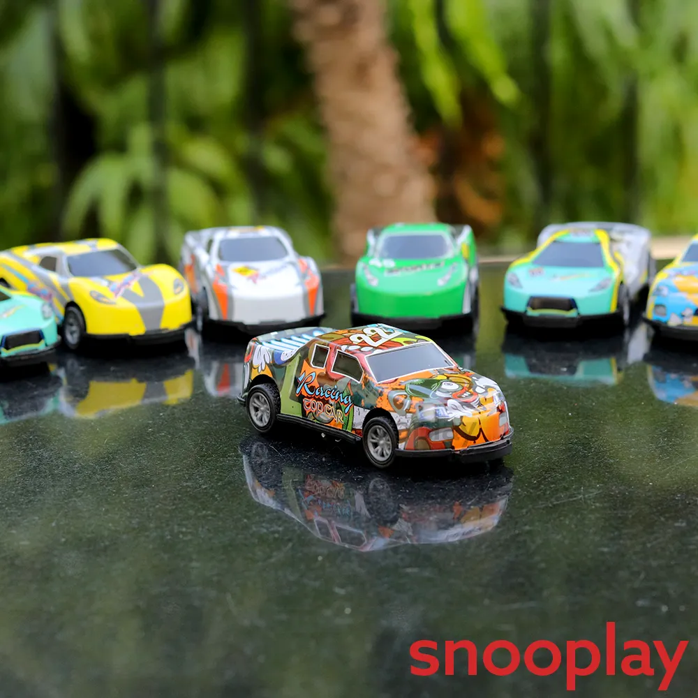 Mini Cartoon Car Set (Set of 10 Cars)