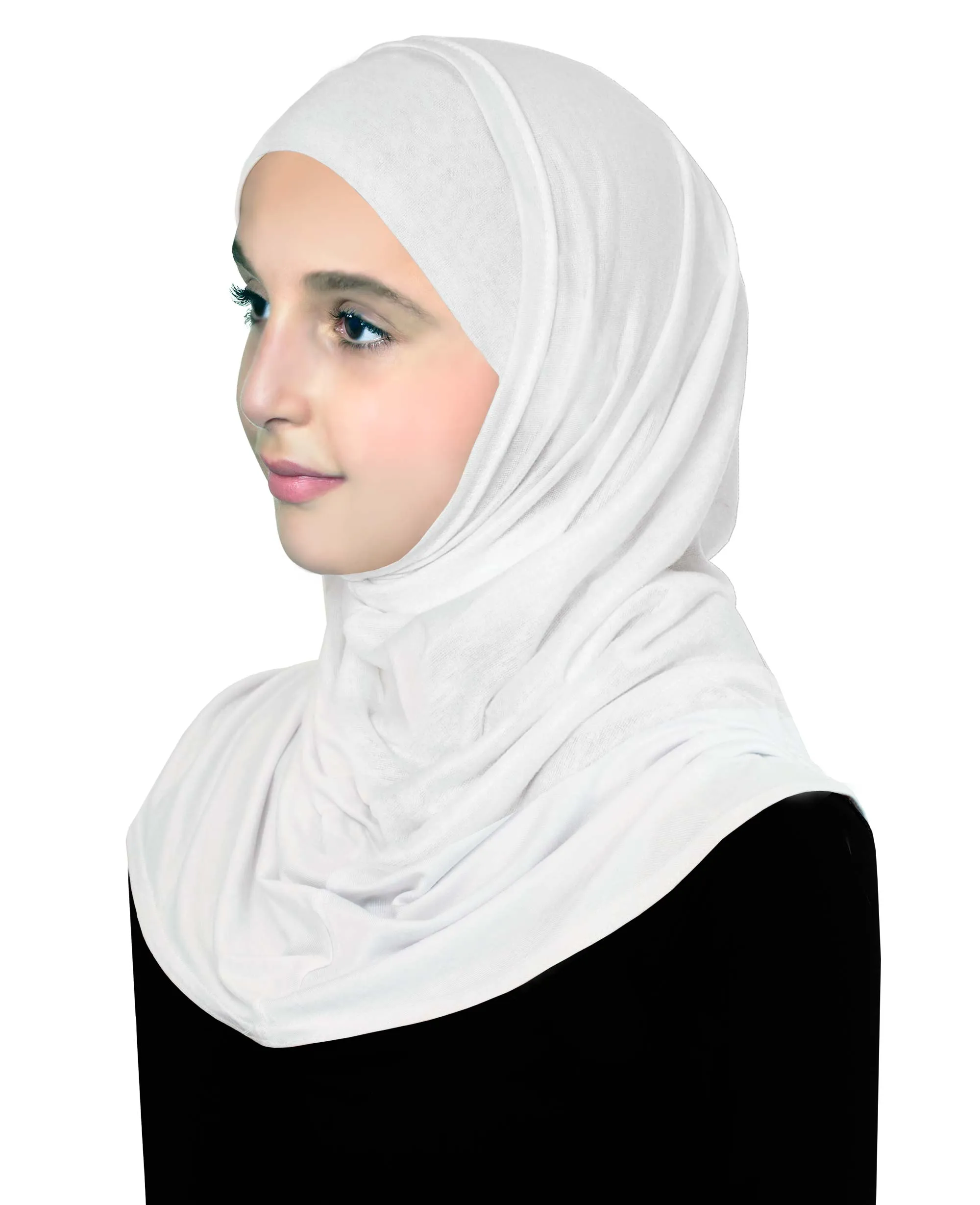 NEW Big Girl's Pre-teen Amira Hijab 2 piece Cotton Ages 10 & UP to Petite Junior Women's Size