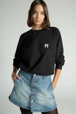 OVERSIZED SWEATSHIRT - BLACK