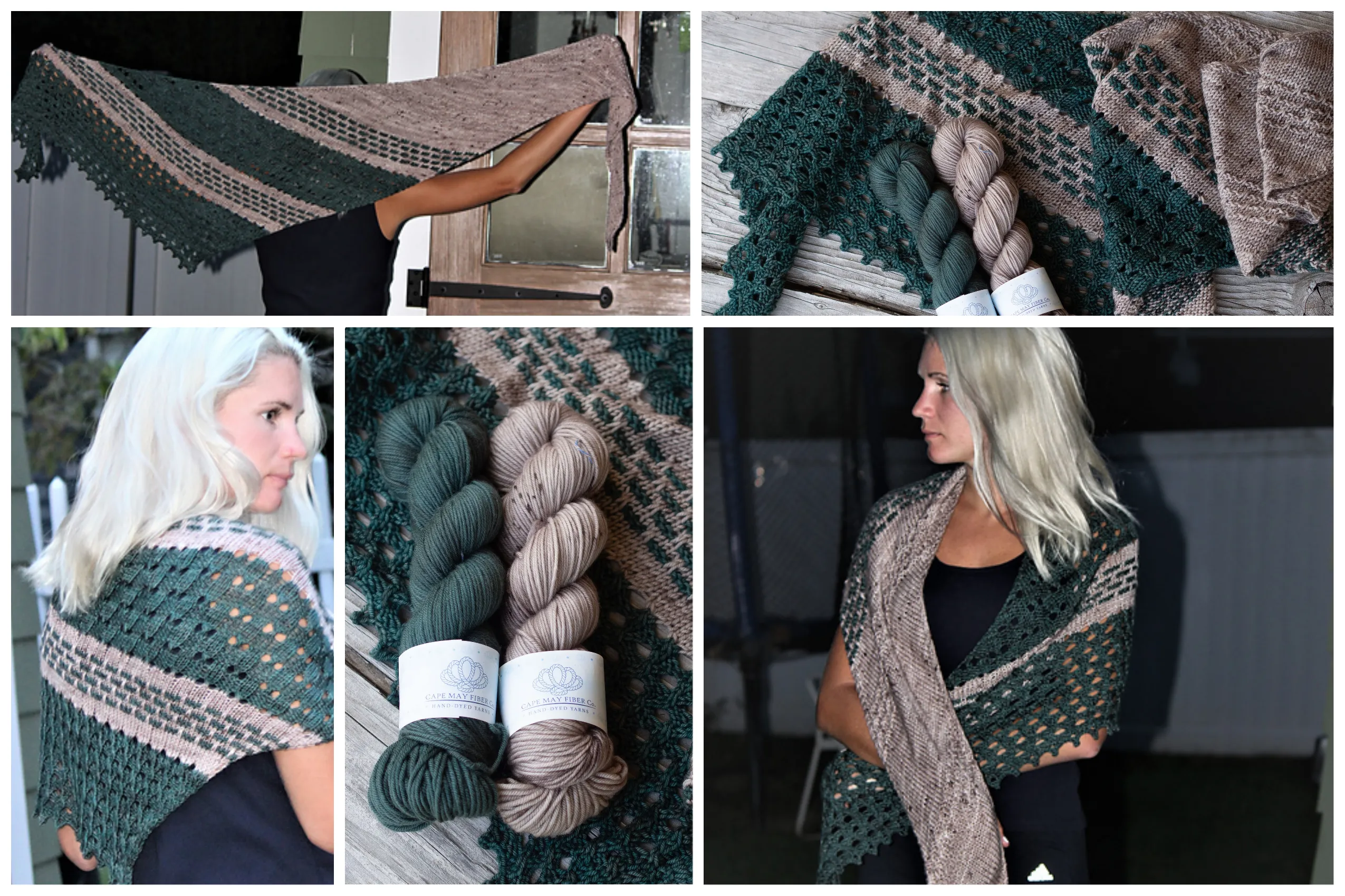 Pineland Shawl Kit